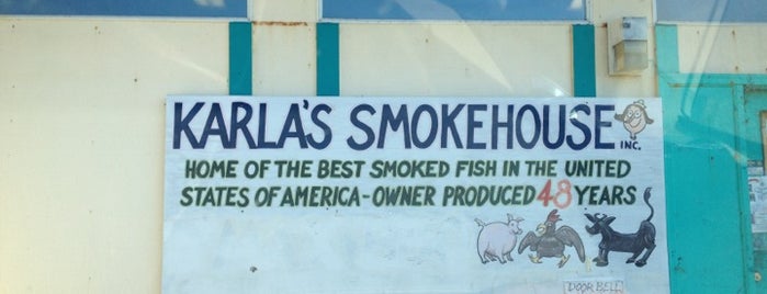 Karla's Smokehouse is one of Elsewhere.