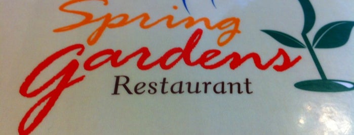 Spring Gardens Family Restaurant is one of Lugares favoritos de Cherri.