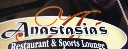 Anastasia's Restaurant & Sports Lounge is one of Official Blackhawks Bars.