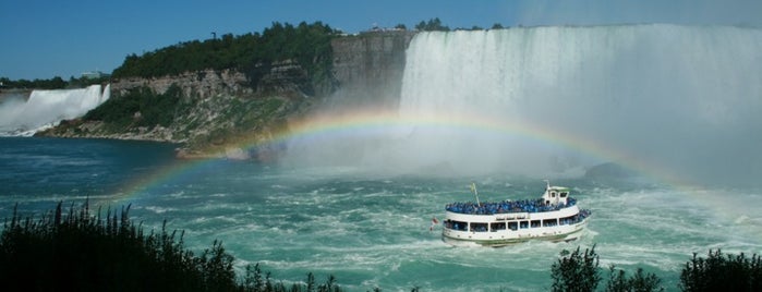 Niagara Falls State Park is one of Canada.