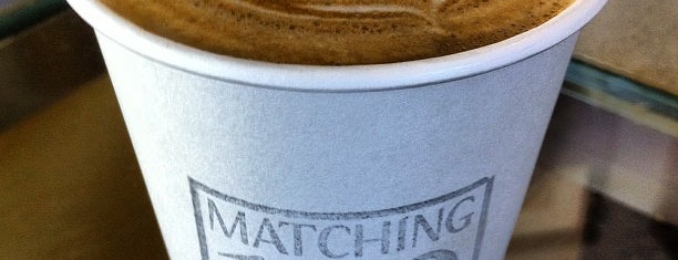 Matching Half Cafe is one of SF - Bakeries and Coffee.