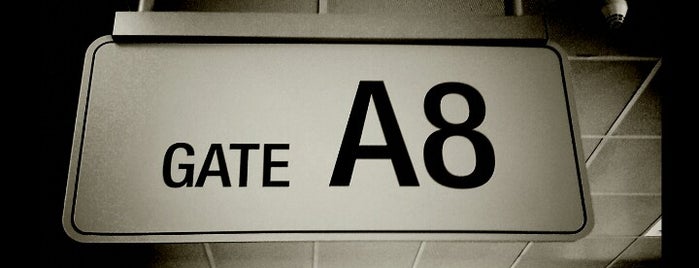 Gate A8 is one of Lieux qui ont plu à Nastya.