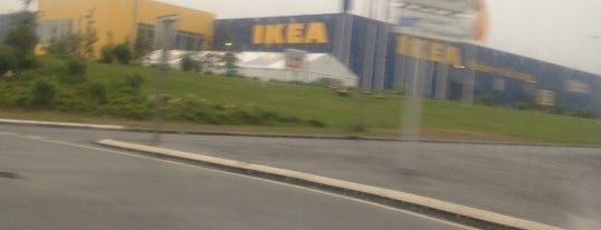 IKEA is one of Brest.