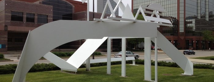 Crossings is one of Fort Wayne Open Air Art.