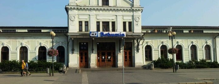 Železniční stanice Bohumín is one of Stanice vlaků SuperCity Pendolino 2012.