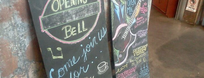 Opening Bell Coffee is one of สถานที่ที่บันทึกไว้ของ Jenna.