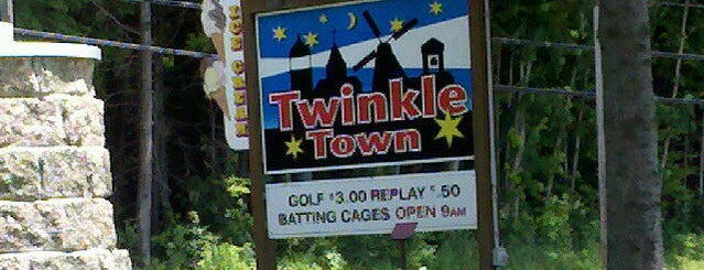 TwinkleTown Miniature Golf is one of Lugares favoritos de Mike.