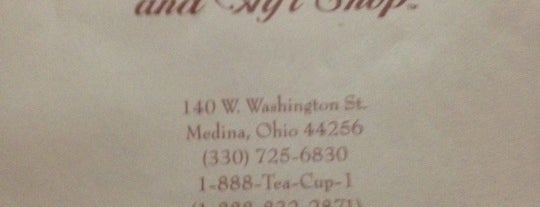 Miss Molly's Tea Room is one of Medina Ohio.