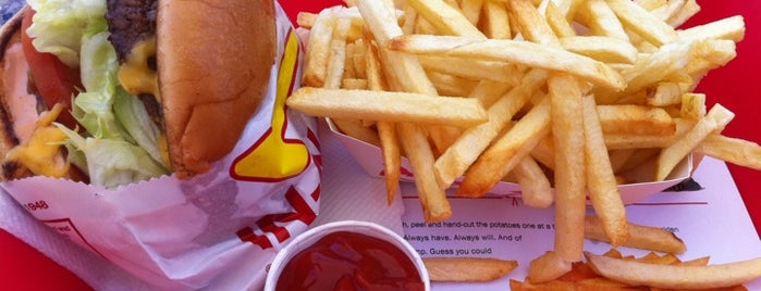 In-N-Out Burger is one of Best Burger Spots.