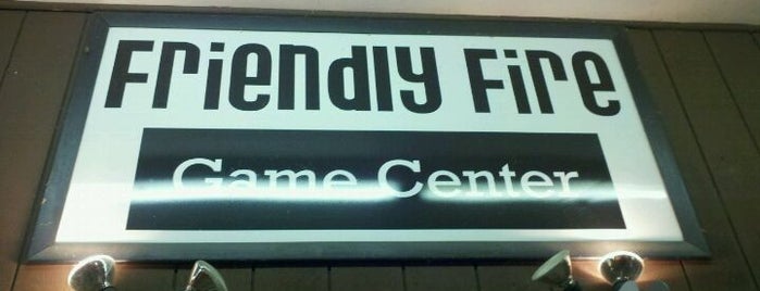 Friendly Fire Game Center is one of Favorite places.