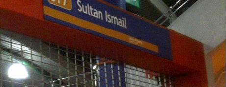 RapidKL Sultan Ismail (ST7) LRT Station is one of RapidKL Rail.