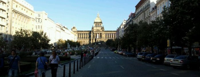 Вацлавская площадь is one of Top 10 favorites places in Praha, Česká republika.
