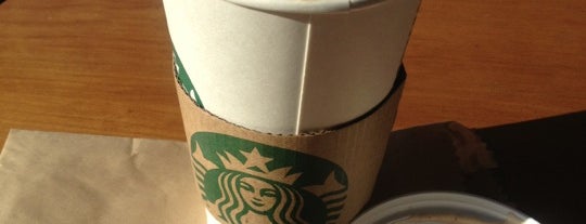 Starbucks is one of Starbucks_fuel up! :P.