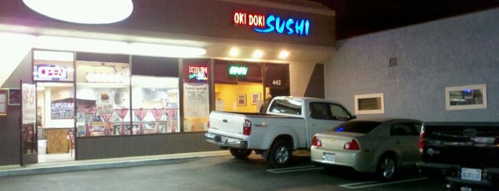 Oki Doki Sushi is one of places to eat.