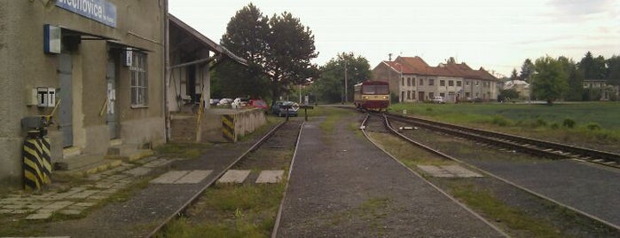 Železniční stanice Čelechovice na Hané is one of Železniční stanice ČR: Č-G (2/14).