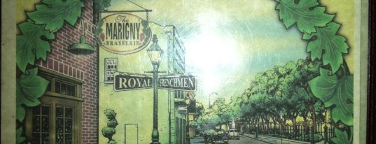 Marigny Brasserie is one of Lugares favoritos de Vicky.