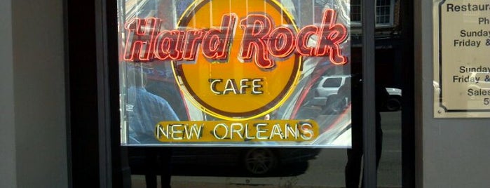 Hard Rock Cafe New Orleans is one of New Orleans Restaurants.