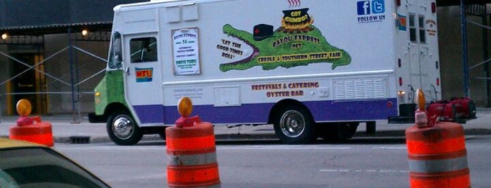 The Bayou Express Truck is one of Food Trucks.