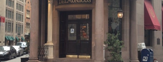 Delmonico's is one of NY Region Old-Timey Bars, Cafes, and Restaurants.