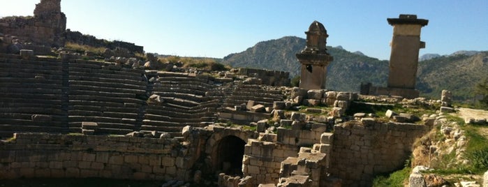 Xanthos is one of Lycian Way.