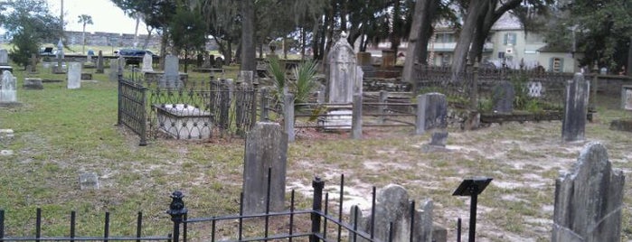 Old Huguenot Cemetery is one of St. Augustine Tourist Spots to See.