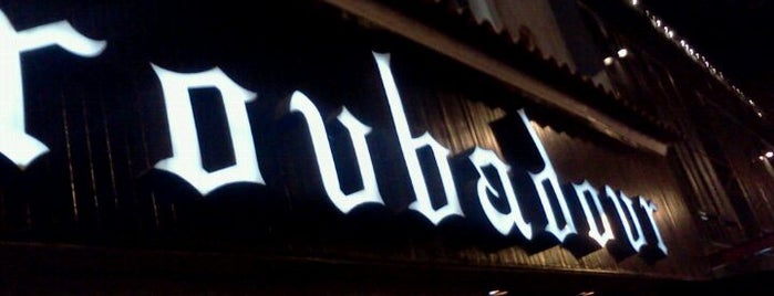 The Troubadour is one of LA's Best Small Concert Venue's.