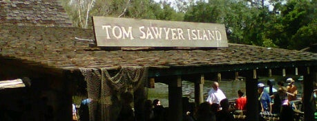 Tom Sawyer Island is one of Walt Disney World - Magic Kingdom.