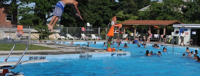 Fort Totten Park is one of NYC Parks' Free Outdoor Swimming Pools.