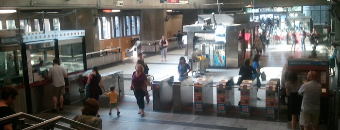 STM Station Place-d'Armes is one of STM Metro Station (ORANGE).