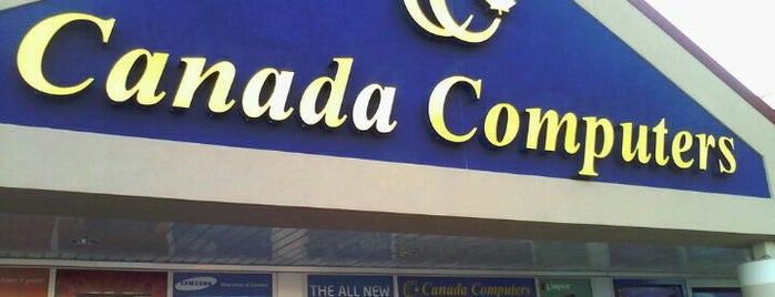 Canada Computers is one of Favourites Places Around Home.