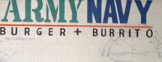 Army Navy Burger + Burrito is one of Lugares favoritos de Terry ¯\_(ツ)_/¯.