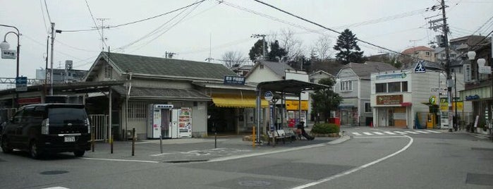 Koyoen Station (HK30) is one of 何かのアニメの聖地.