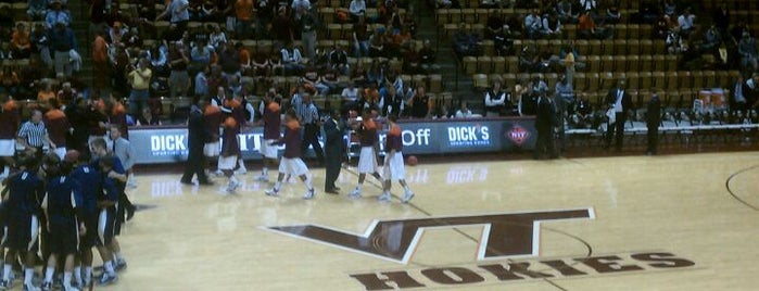 Cassell Coliseum is one of Virginia Tech.
