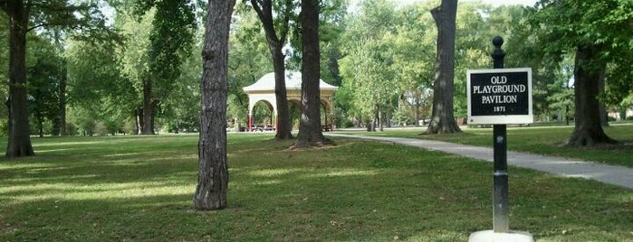 Tower Grove Park Old Playground Pavilion is one of St. Louis Outdoor Places & Spaces.