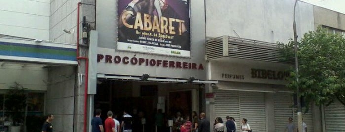 Teatro Procópio Ferreira is one of Tempat yang Disimpan Fabio.