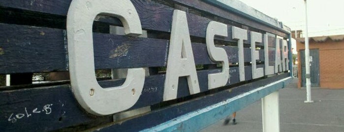 Estación Castelar [Línea Sarmiento] is one of lugares dónde voy/estoy..
