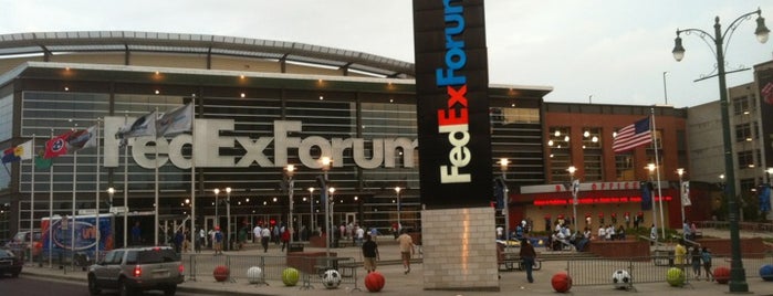 FedExForum is one of Memphis in May Destinations.
