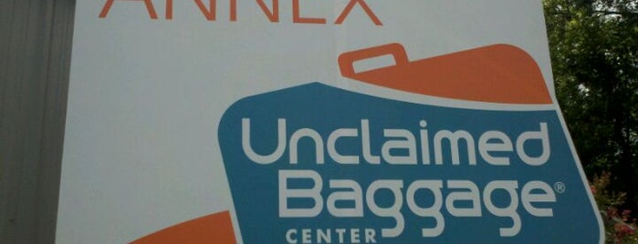 Unclaimed Baggage Center is one of Driving around 48 states in United States.