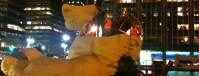 The Big Yellow Teddy Bear is one of NYC Great Outdoors.