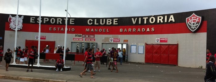 Estádio Manoel Barradas (Barradão) is one of BOM LUGAR PRA IR.