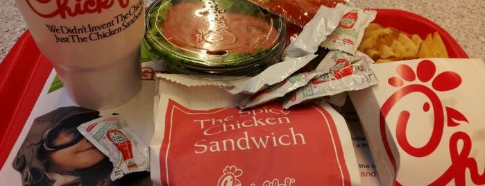 Chick-fil-A is one of Justin Griffin : понравившиеся места.