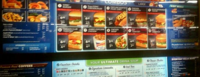 Sonic Drive-In is one of Top picks for Fast Food Restaurants.