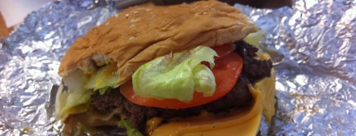 Five Guys is one of Burgers-To-Do List.