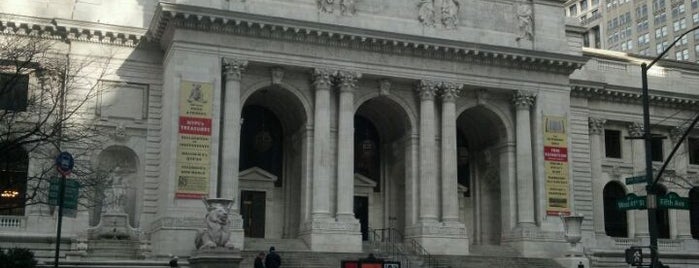 New York Public Library - Stephen A. Schwarzman Building is one of NYC Curiosities.
