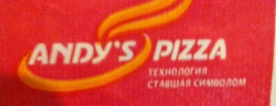 Andy's Pizza is one of Lugares favoritos de Oxana.
