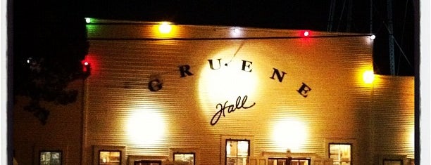 Gruene Hall is one of Something to Remember.