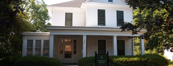 Bridges House is one of Administration, Student Services & Support.
