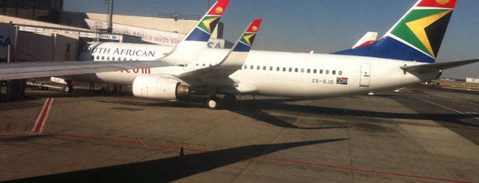 O. R. Tambo International Airport (JNB) is one of Airports in Europe, Africa and Middle East.