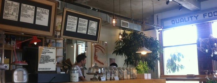 The Warehouse Cafe is one of JC: Food.