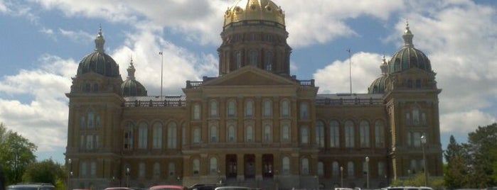 Iowa State Capitol is one of United States Capitols.